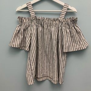 Lucky Brand Off The Shoulder Top
